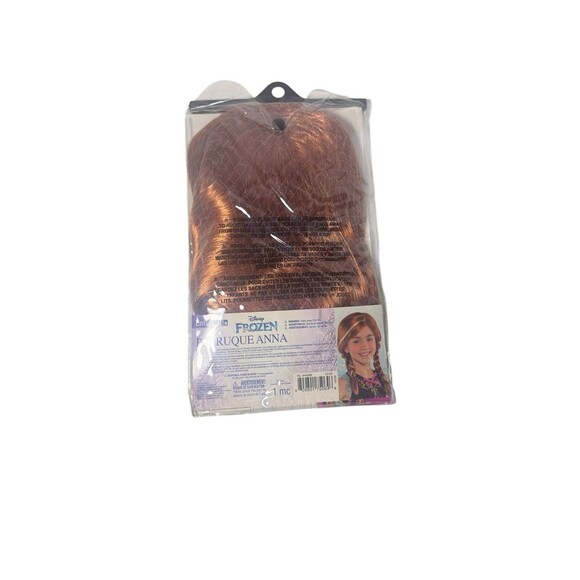 Brand New-Frozen Disney Licensed ANNA-Child Accessory Halloween Costume Wig - Picture 3 of 4